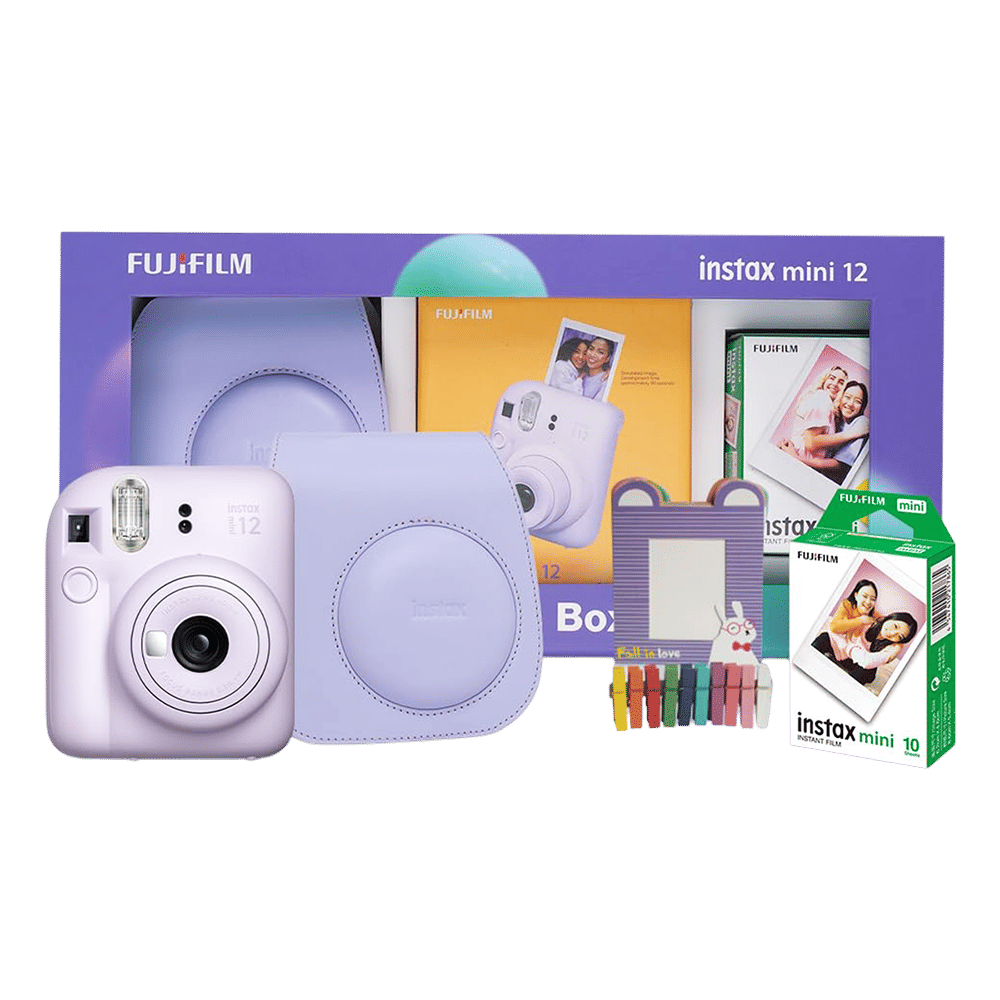 希少　ki-no oneoffshade mini パープル lilac Buy FUJIFILM Instax Mini 12 Moments Box Instant Camera with 20